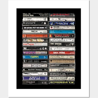 DarkWave 80's & 90's Cassete Tapes Posters and Art